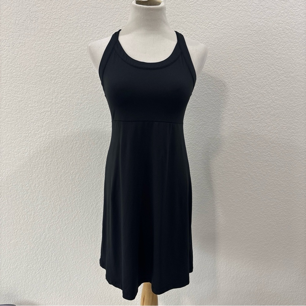 Columbia Women’s Dress Black Tennis Pickleball Casual Midi Sundress XS Freeze